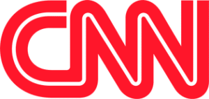 CNN logo (red wordmark) representing the news network CNN