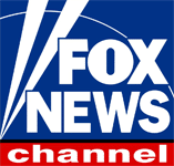 Fox News Channel logo: bold white 'FOX NEWS' on blue with a red 'channel' banner.